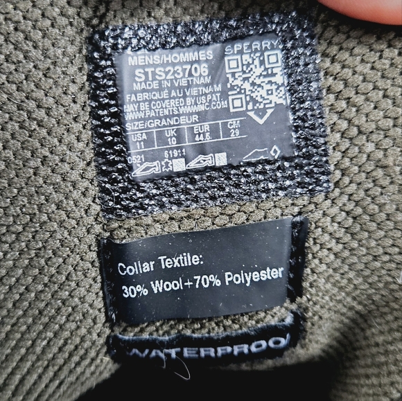 SPERRY | Striper Storm waterproof suede camo laceup hiker boots - Picture 9 of 9